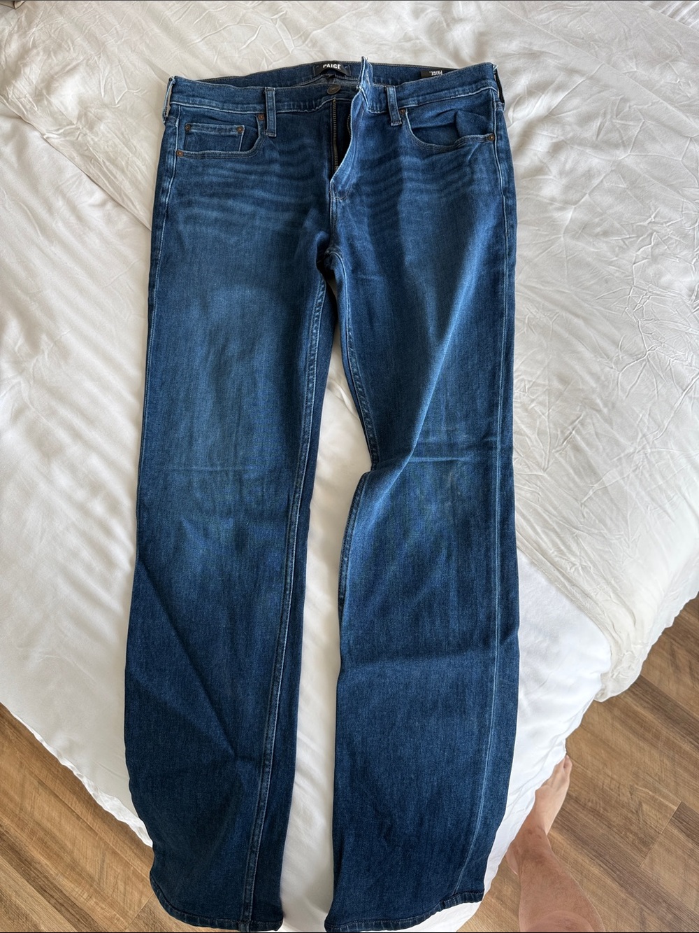 PAIGE 33 Federal Slim-Straight Leg Jeans